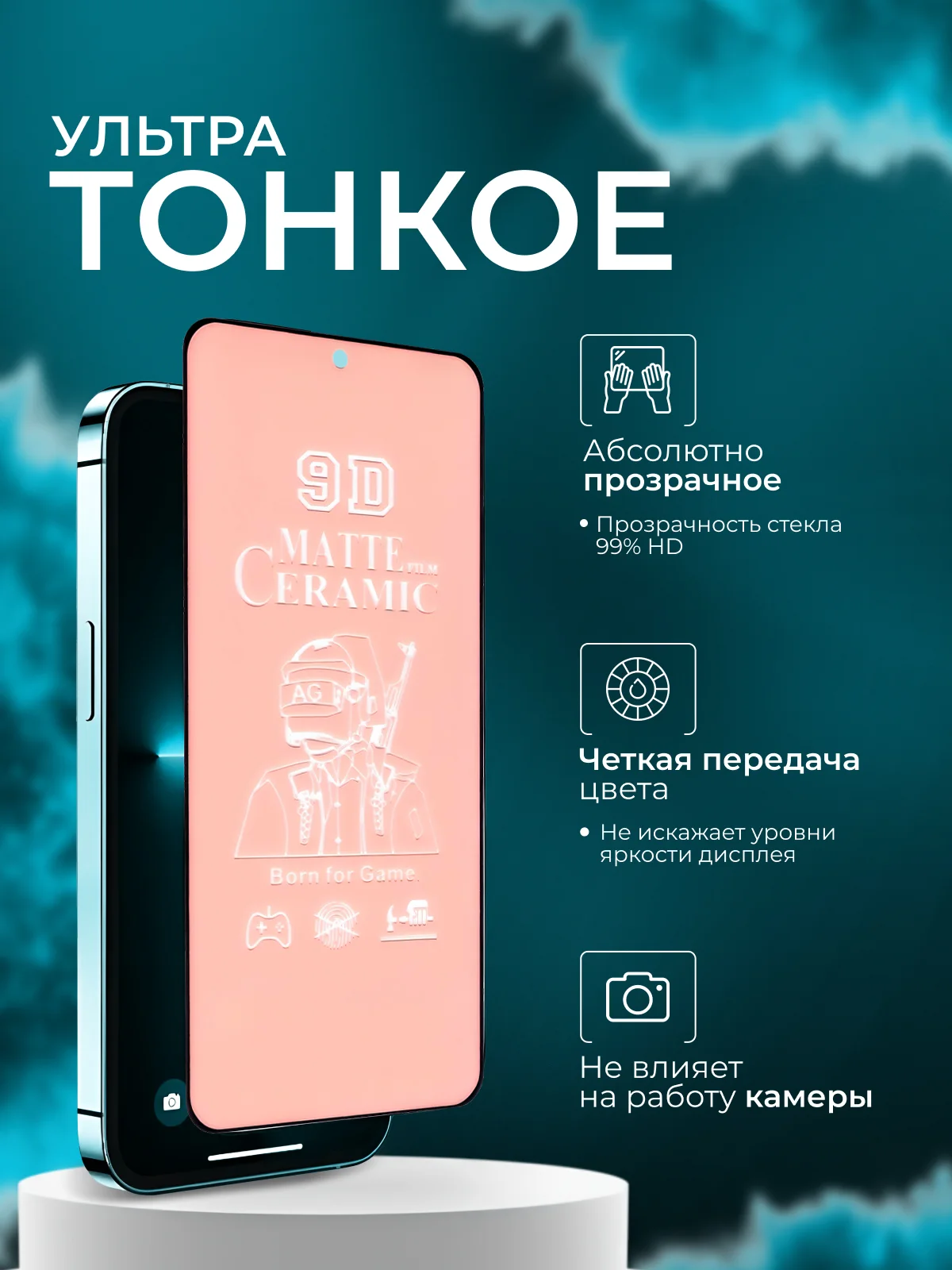 Защитная пленка для Redmi Note 13 Pro Plus / Honor Magic 5 / Oppo Find X6, матовая