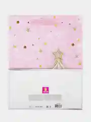 Пакет подарочный новогодний ЗОЛОТАЯ СКАЗКА Lilac Story, фольга, 18x10x23 см, 1 штука