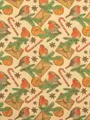 Бумага упаковочная новогодняя ЗОЛОТАЯ СКАЗКА Christmas Kraft, 70х100 см, 10 дизайнов