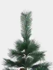 Елка искуственная, новогодняя, 120 см, "Velvet Pinewood", с инеем и шишками