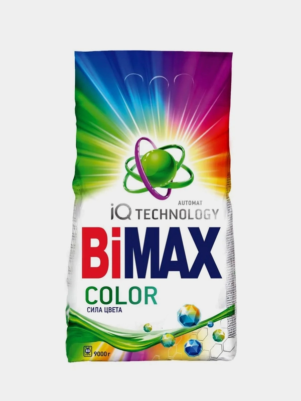 Стиральный порошок BiMax Color, автомат, 9000 г