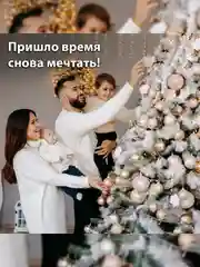 Шары ёлочные ЗОЛОТАЯ СКАЗКА Eden Colors, пластик, цвет: золотистый/жемчужный, 8 штук, 8 см