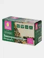 Электрогирлянда-сеть комнатная ЗОЛОТАЯ СКАЗКА, 1,5х1 м, 120 LED, теплый белый, 220 V