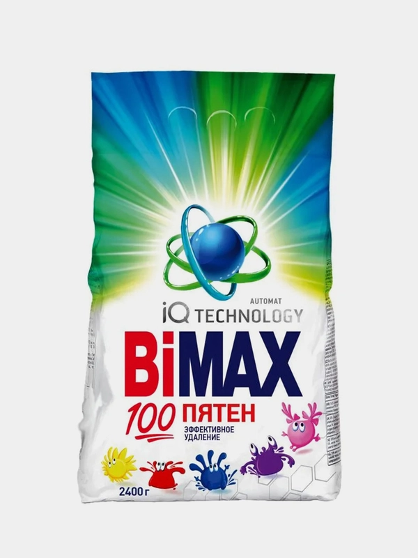 Стиральный порошок BiMax "100 пятен", автомат, 2400 г
