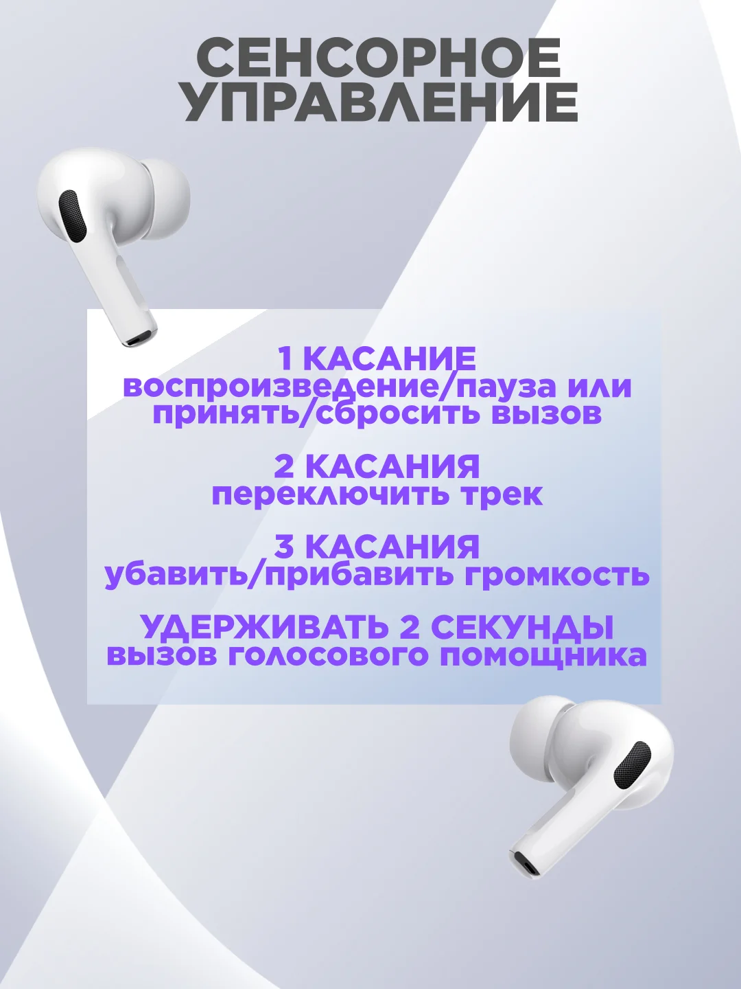 Беспроводные наушники Pods Pro 2, Bluetooth, для Android и iPhone