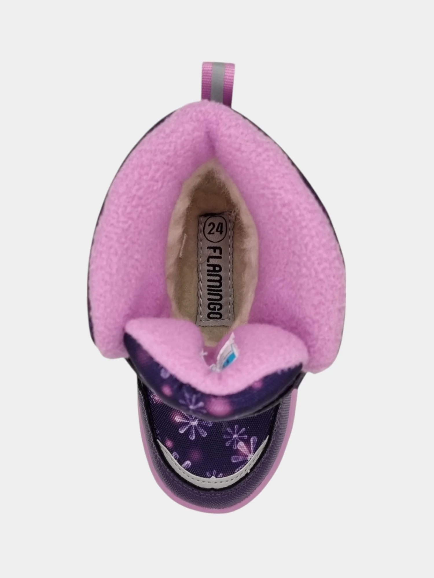 Ботинки мембранные зимние "Flamingo" для девочек (размеры 24-28)