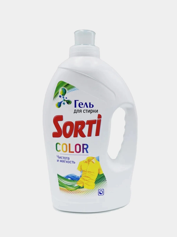 Гель для стирки Sorti Color, 3000г