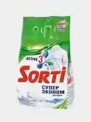 Стиральный порошок SORTI Супер Эконом, автомат, 2400г