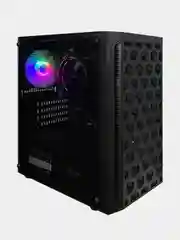 Черный офисный системный блок Robotcomp Секретарь V2