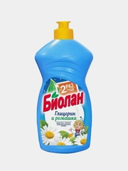 Средство для мытья посуды БИОЛАН Глицерин и Ромашка 450г
