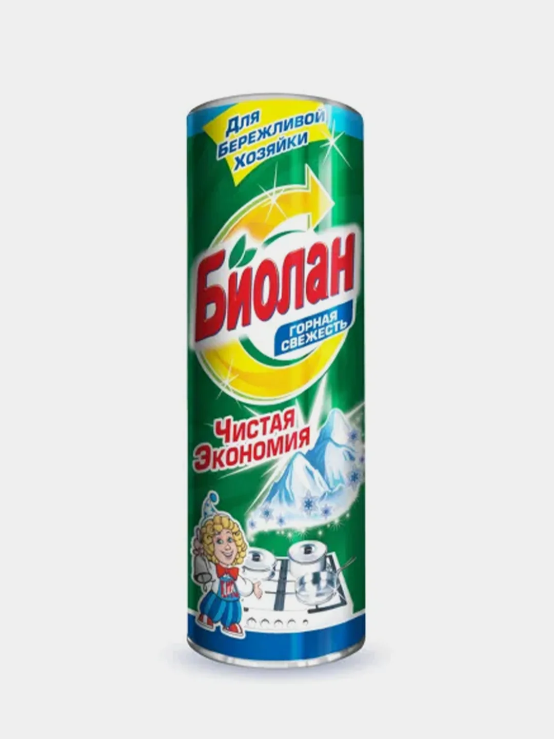 Универсальное чистящее средство БИОЛАН Горная свежесть, 400г