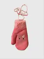 Варежки для девочки утепленные, варежки с завязками