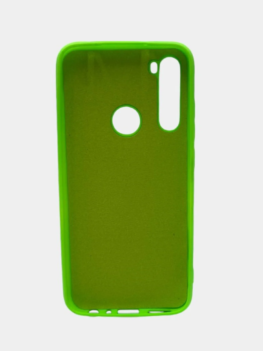 Салатовый чехол Soft - Touch для Xiaomi redmi note 8