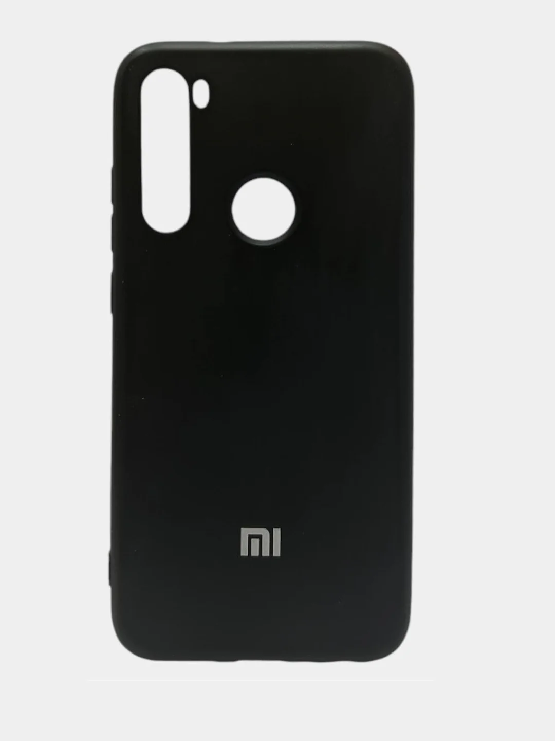 Черный чехол Soft - Touch для Xiaomi redmi note 8