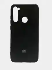 Черный чехол Soft - Touch для Xiaomi redmi note 8
