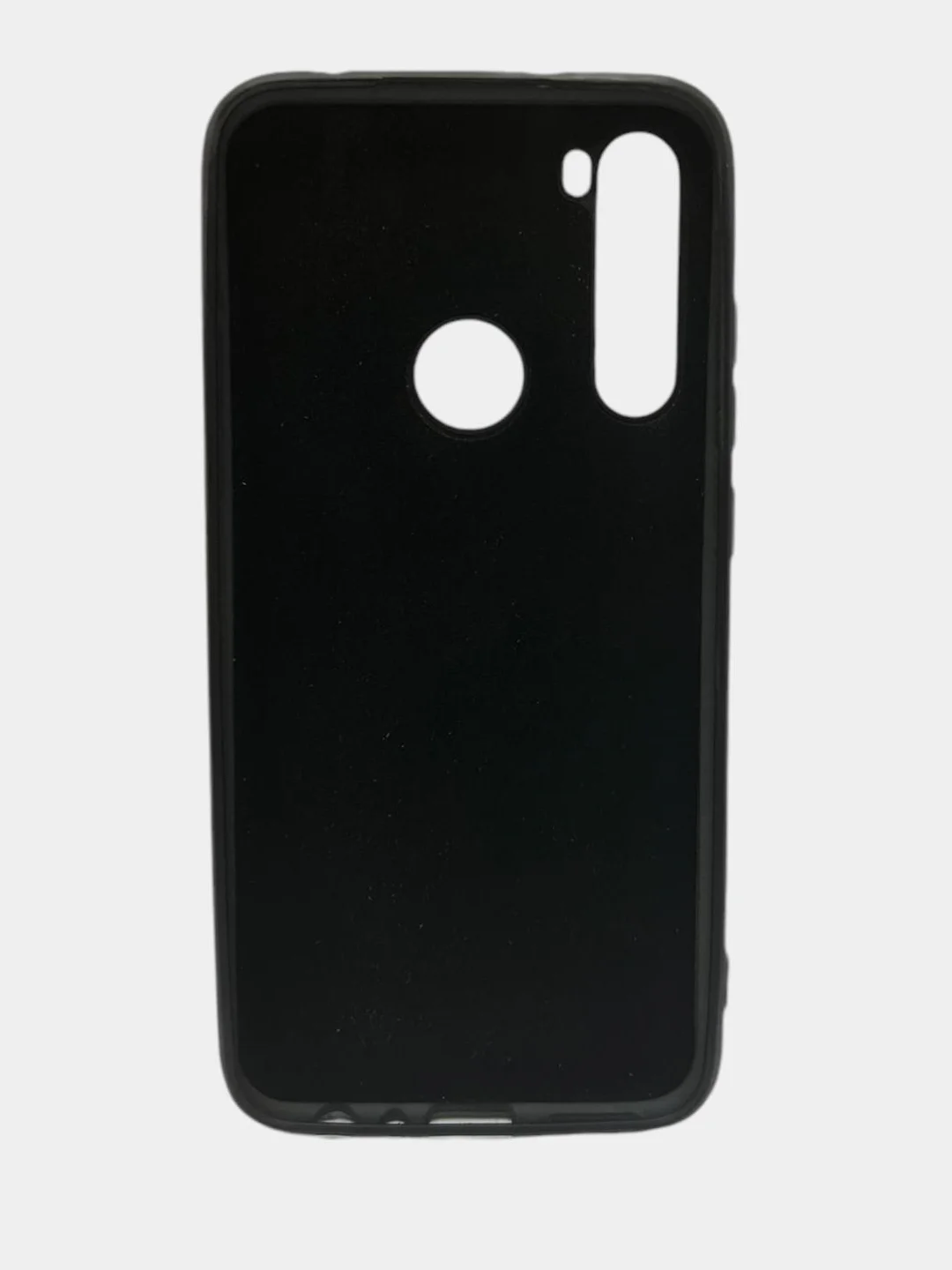 Черный чехол Soft - Touch для Xiaomi redmi note 8