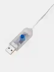 Гирлянда занавес из росы Neon-Night "Звезды", теплый белый, IP20, USB, пульт управления