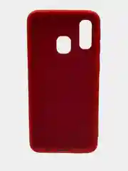 Красный защитный силиконовый чехол Silikone Cover для Samsung A40