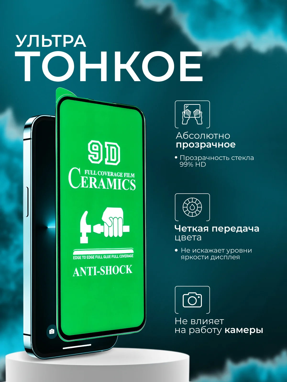 Защитная пленка для Samsung A54 / S23 FE ( Самсунг А54 С23 ФЕ ), глянцевая