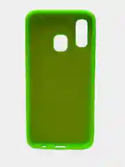 Салатовый защитный силиконовый чехол Silikone Cover для Samsung A40