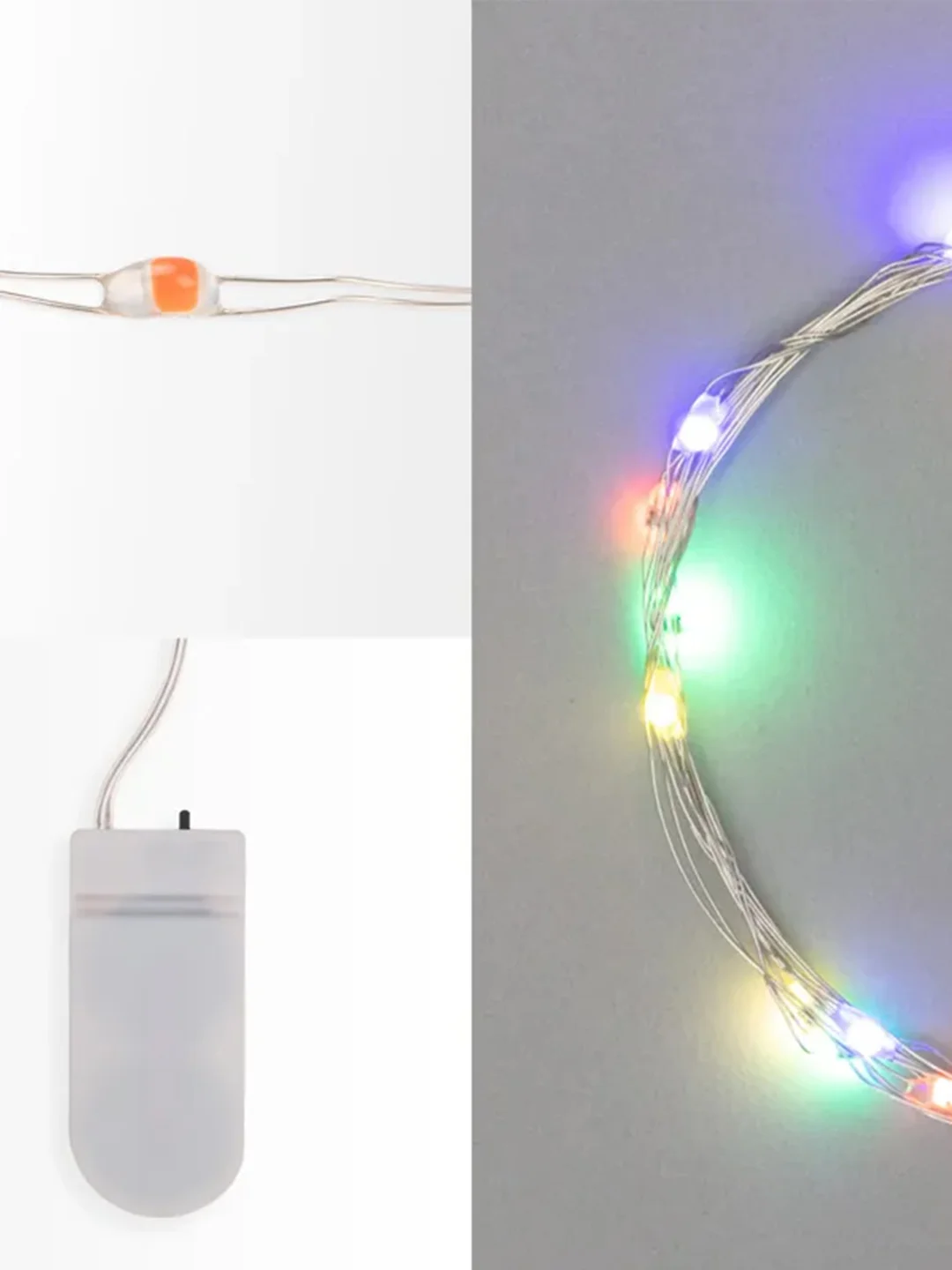 Гирлянда светодиодная Neon-Night Роса с крупными каплями, 2 м, 20LED, теплый белый, IP20