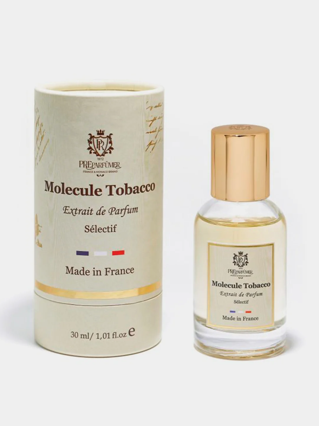 Духи парфюмерные PREPARFUMER Molecule Tobacco, 30 мл