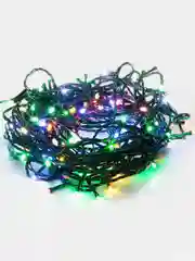Гирлянда Neon-Night "Твинкл", 20 м, темно-зеленый ПВХ, 160 LED, мультиколор