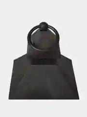 Декоративный фонарь со свечкой Neon-Night, черный корпус, 10,5х10,5х24 см, теплый белый