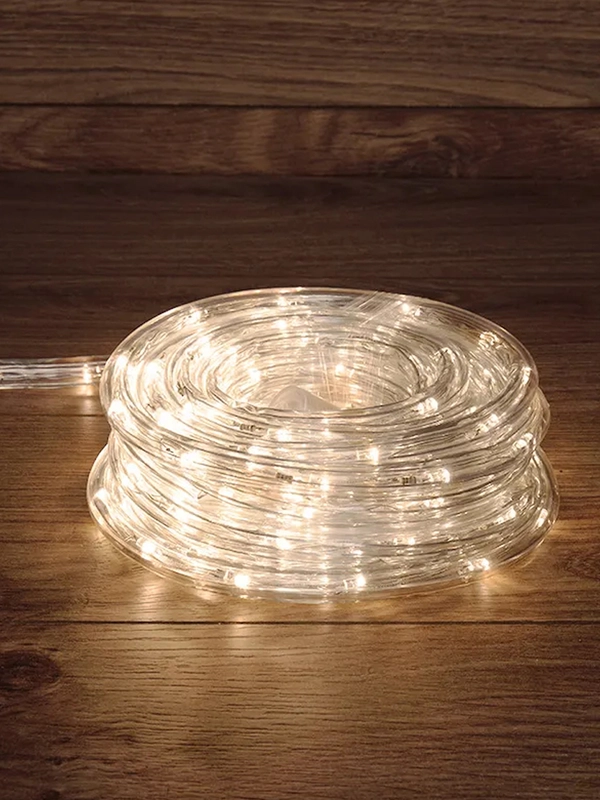 Дюралайт LED Neon-Night, свечение с динамикой, 3W, 24 LED/м, теплый белый, 6 м