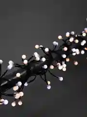 Гирлянда мишура Neon-Night, 3 м, темно-зеленый ПВХ, 288 LED, белый + теплый белый