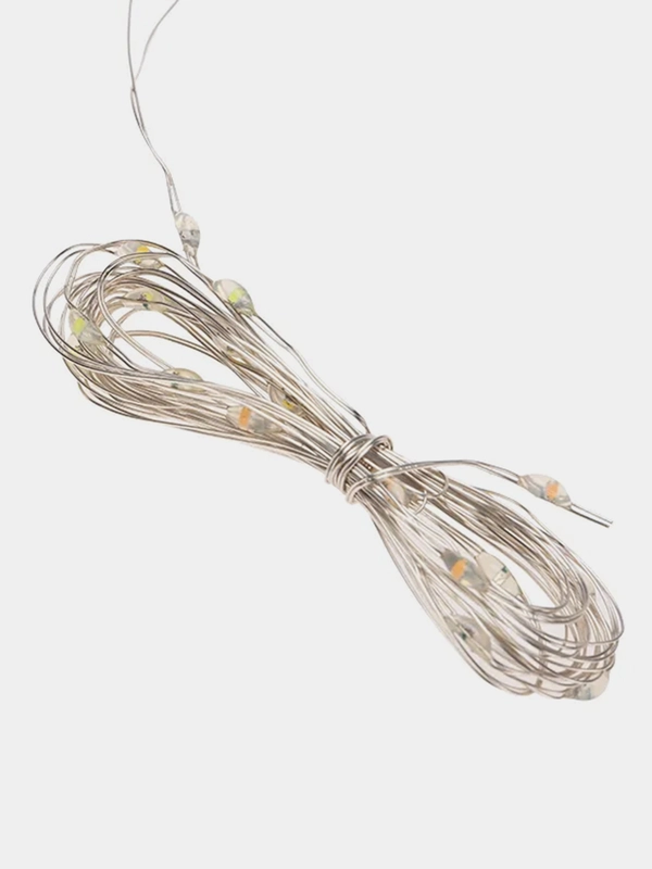 Гирлянда Neon-Night Дождь из росы, 3х2м, 200LED, белый, IP20, USB + пульт управления