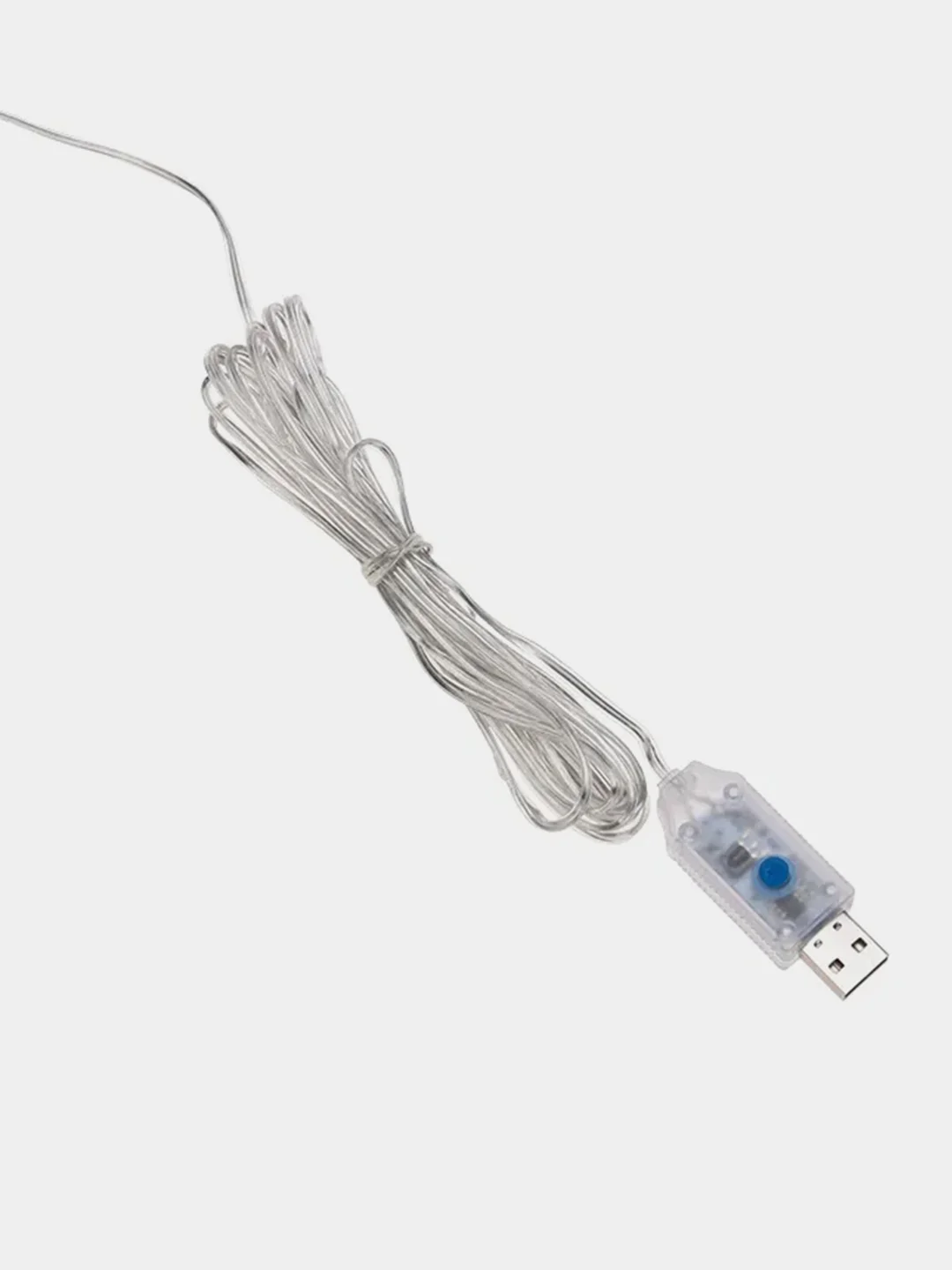 Гирлянда Neon-Night Дождь из росы, 3х2м, 200LED, белый, IP20, USB + пульт управления