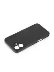 Черный чехол для iPhone 16, Pro, Max, Plus ребристый силиконовый BROSCORP, матовый карбон
