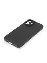 Черный чехол для iPhone 16, Pro, Max, Plus ребристый силиконовый BROSCORP, матовый карбон