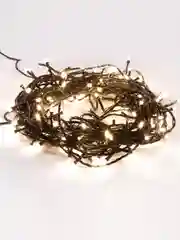 Гирлянда Твинкл Neon-Night, темно-зеленый ПВХ, 80 LED теплый белый, не соединяется, 10 м