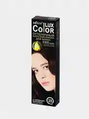 Оттеночный бальзам-маска для волос Белита COLOR LUX, тон 28 шоколадно-коричневый, 100 мл