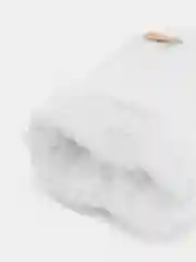 Белый варежки женские зимние теплые