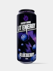 Энергетический напиток LIT ENERGY BLUEBERRY, пастерелизованный, 0,45 л