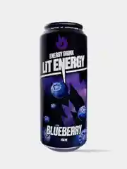 Энергетический напиток LIT ENERGY BLUEBERRY, пастерелизованный, 0,45 л