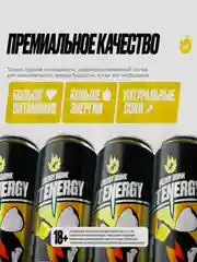 Энергетический напиток LIT ENERGY MANGO COCONUT, пастерелизованный, 0,45 л