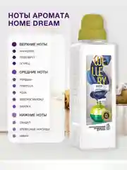 Парфюмированный кондиционер для белья Wellery "Свежесть зеленого яблока и грейпфрута", 1 л