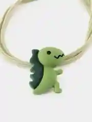 Бирюзовый резиночки для волос Animals (комплект 2шт)