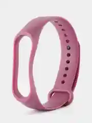 Аметистовый силиконовый ремешок Xiaomi Mi Band 3/4 (Фитнес-браслет)