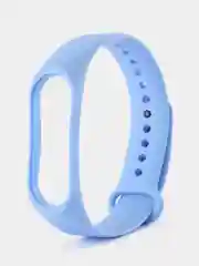 Небесно-голубой силиконовый ремешок Xiaomi Mi Band 3/4 (Фитнес-браслет)