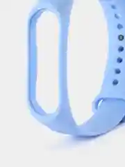 Небесно-голубой силиконовый ремешок Xiaomi Mi Band 3/4 (Фитнес-браслет)