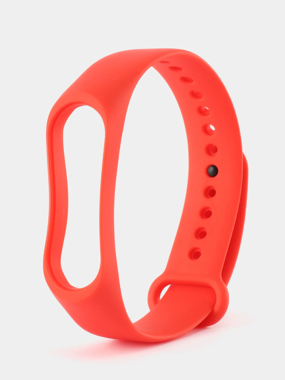 Алый силиконовый ремешок Xiaomi Mi Band 3/4 (Фитнес-браслет)