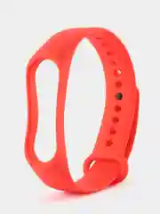 Алый силиконовый ремешок Xiaomi Mi Band 3/4 (Фитнес-браслет)
