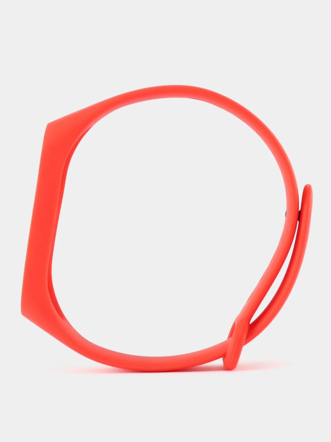 Алый силиконовый ремешок Xiaomi Mi Band 3/4 (Фитнес-браслет)
