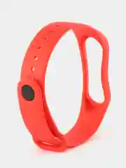Алый силиконовый ремешок Xiaomi Mi Band 3/4 (Фитнес-браслет)