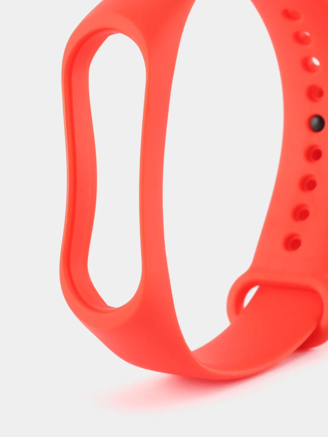 Алый силиконовый ремешок Xiaomi Mi Band 3/4 (Фитнес-браслет)